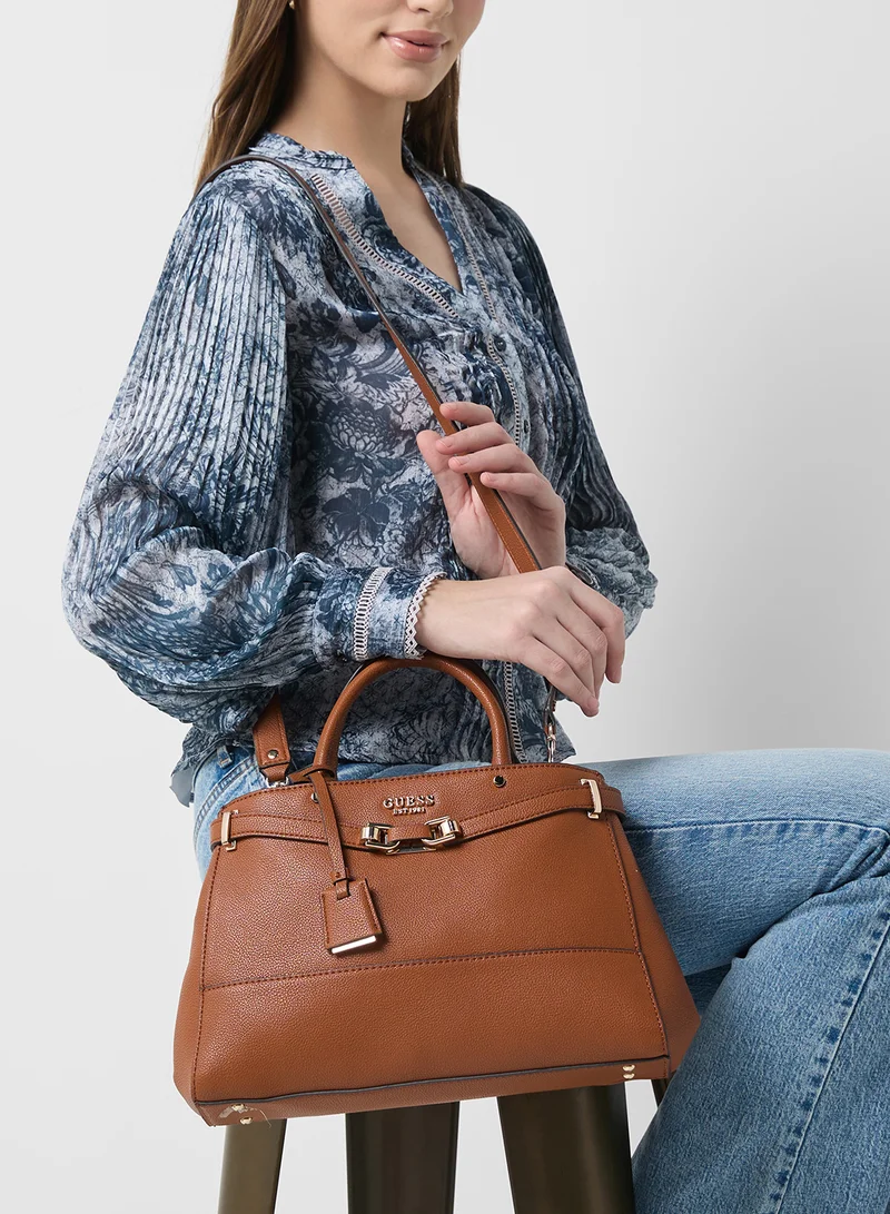 GUESS Silvye Luxury Satchel