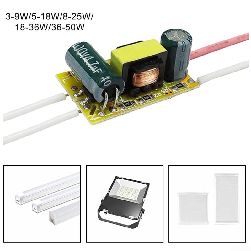50W LED Driver Power Transformer Constant Current Non Flicker PC44 Core F Class Copper 220V Input 36 50W300MA - Image 3