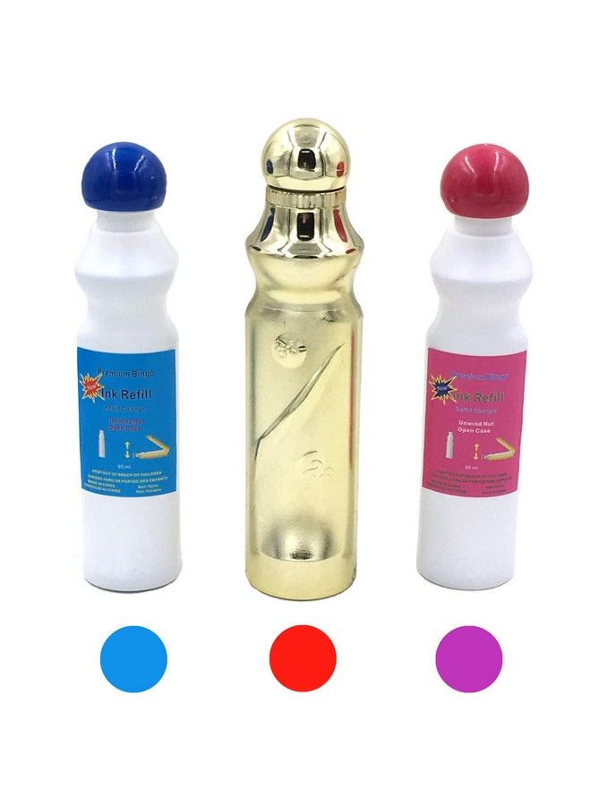 Tapp Collections 3 Bingo Daubers With A Metallic Plated Casing Gold - Image 2