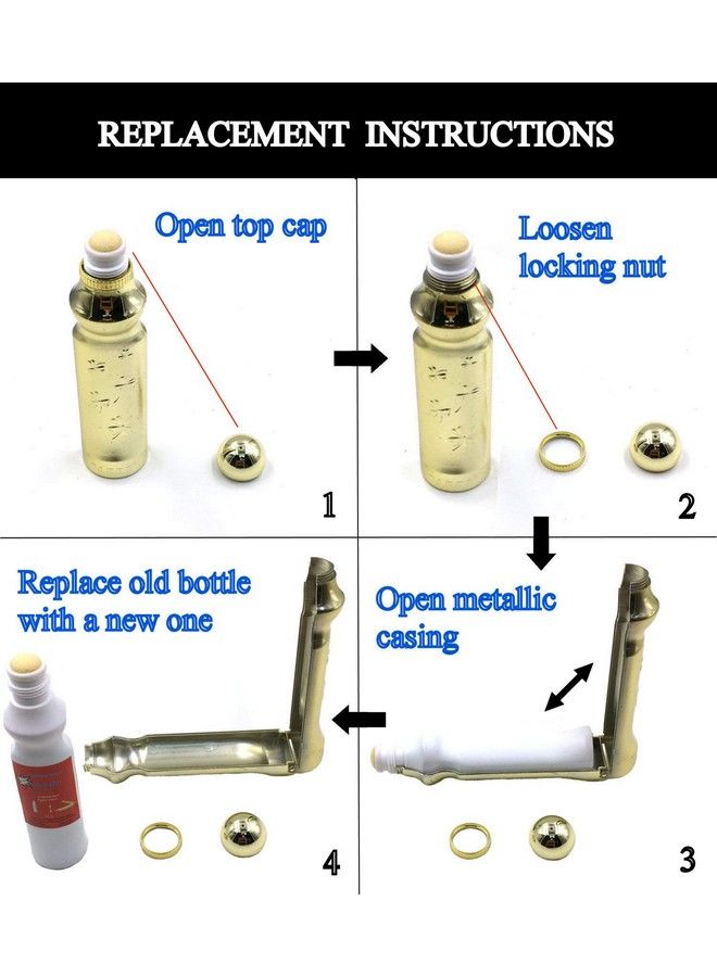 Tapp Collections 3 Bingo Daubers With A Metallic Plated Casing Gold - Image 3