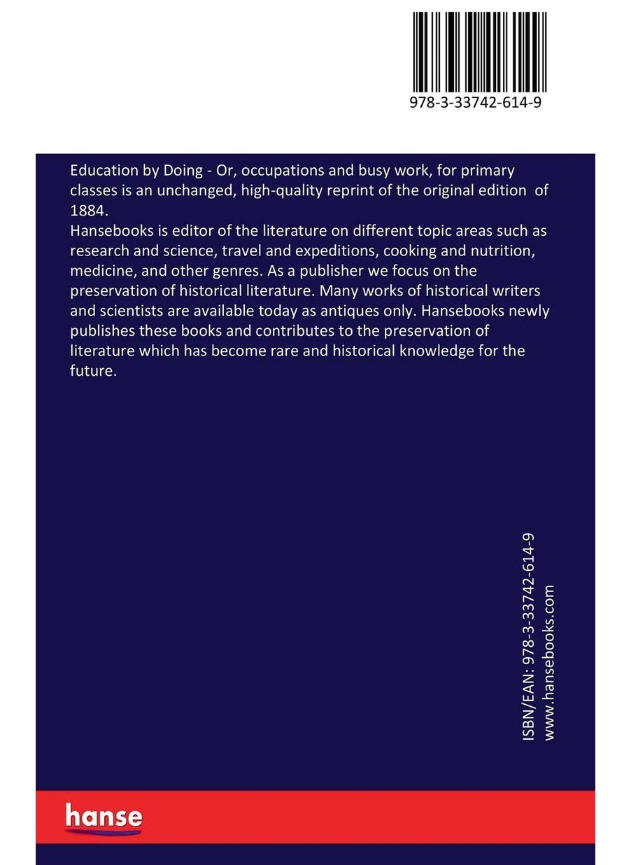 Education by Doing: Or, occupations and busy work, for primary classes  - Image 2