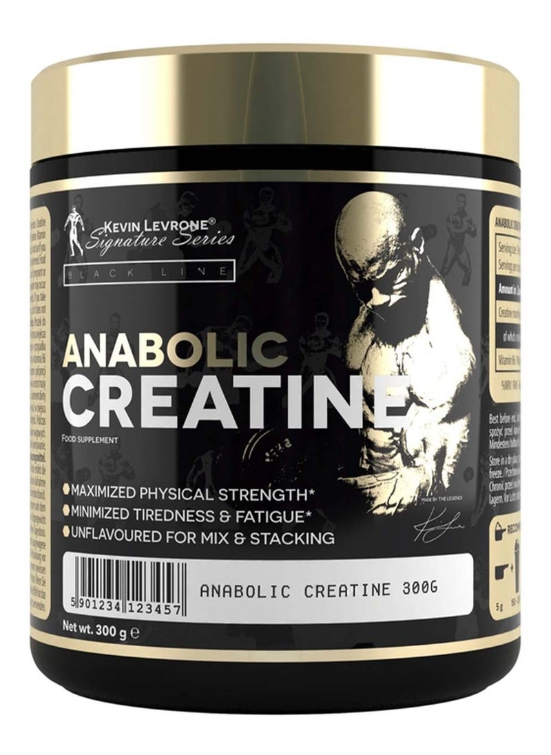KEVIN LEVRONE Kevin Levrone, Anabolic Creatine, Unflavoured, 300g, 60 Servings 