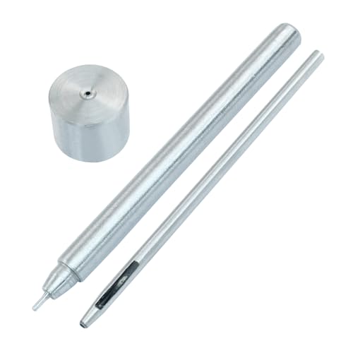 Litoexpe Eyelet Hole Punch Die Tool, 1.5mm Grommet Setter Hollow Punch (Includes Base & Ram) for Leather Craft Clothing Handbag Fabric Curtain DIY - Image 1