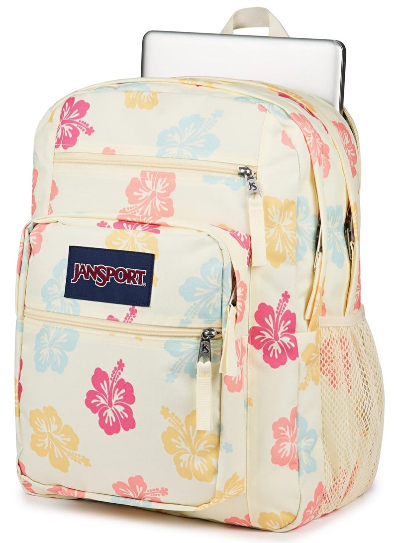 JANSPORT Big Student Large Laptop Backpack - Hibiscus Baby - Image 4