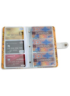 Excefore Credit Card Holder, Business Card Organizer Credit Cards Protector with 96 Card Slots RFID Blocking Business Cards Holder for Managing Your Different Cards to Prevent Loss or Damage (Sunflower)  - Image 5