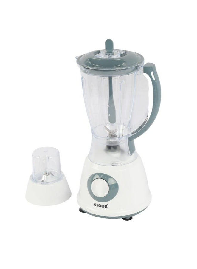 KROOS Electric blender with grinder with two adjustable speed levels with a power of 350 watts and a capacity of 1.5 liters - Image 2