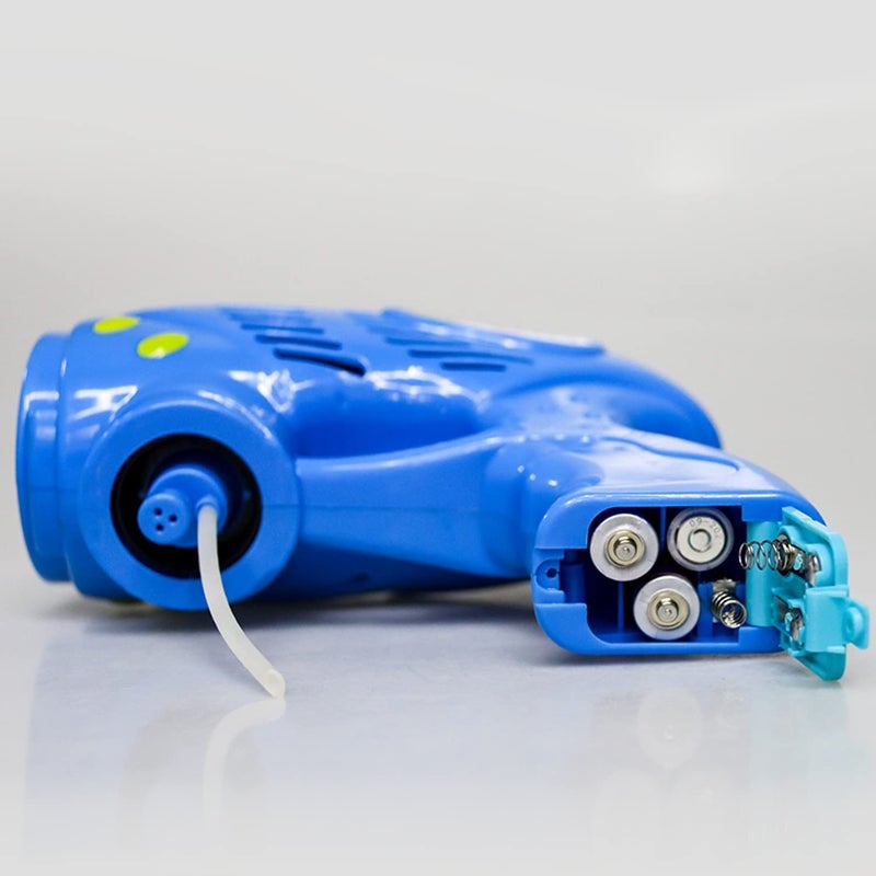 سكاي كو Skyco Bubble Gun 2pcs بنادق فقاعة للأطفال الوردي والأزرق الفقاعة الفقاعية الفقاعة الفقاعة لصالح الحفلة في الهواء الطلق في الهواء الطلق أعياد الميلاد - Image 4
