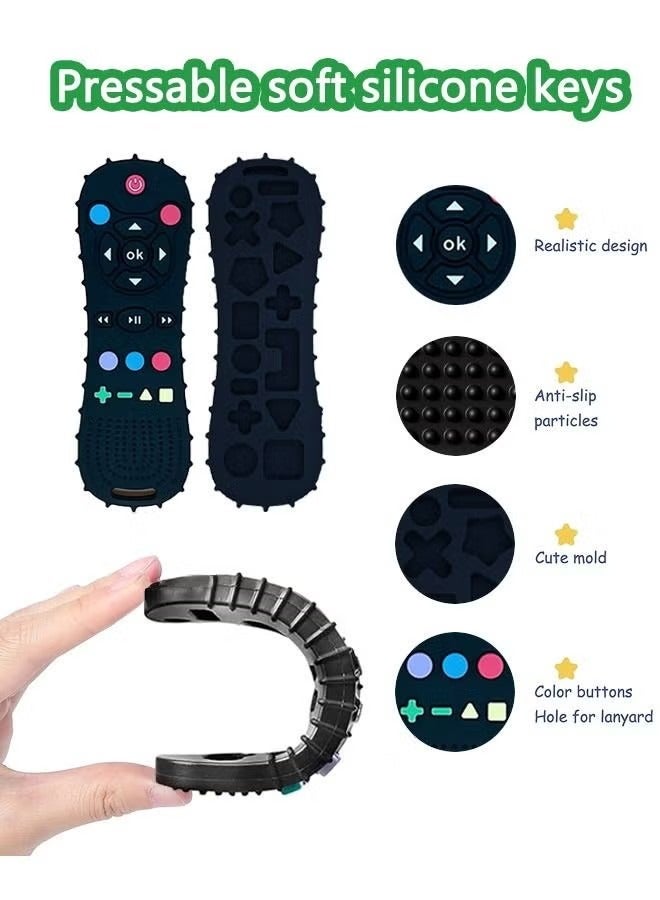 ORiTi Teething Toys Remote Control Teething Toys, Newborn Baby Teether, Infant Toys for Baby Boy Girl Toys - Image 5