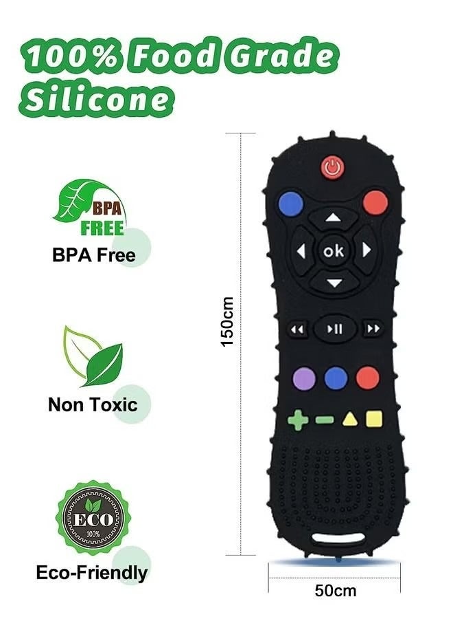 ORiTi Teething Toys Remote Control Teething Toys, Newborn Baby Teether, Infant Toys for Baby Boy Girl Toys - Image 2