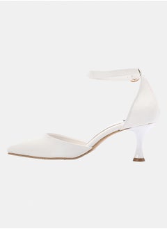XO Style Elegant Smoky women's heeled shoes with a pointed toe and ankle strap  - Image 4