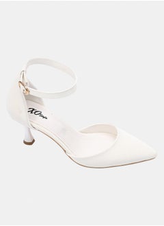 XO Style Elegant Smoky women's heeled shoes with a pointed toe and ankle strap  - Image 1