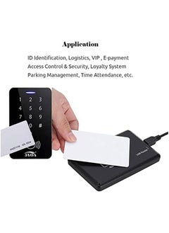 SOLDOUT 10 PCS 125Khz ID Card Inkjet Printer PVC Card RFID Proximity Smart Card With Serial Number (White, Pack of 10)  - Image 5