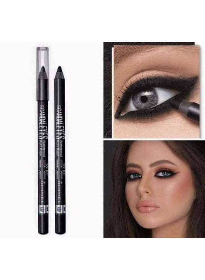 Eyes Waterproof Pencil Eyeliner  Black - Image 1