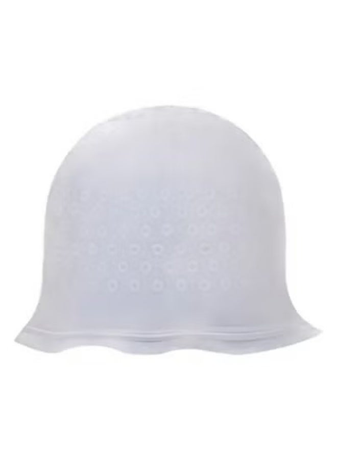 Haifly Reusable Silicone Hair Staining Cap White - Image 3