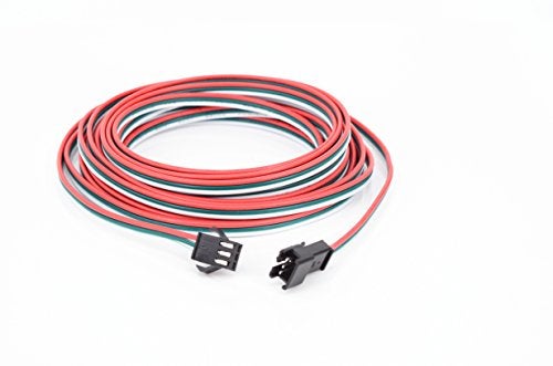 HUALAND 2 pcs/pack 3M 9.84ft 3 Pin JST SM Male Female Plug LED Connector Cable For WS2812B WS2811 SK6812 Symphony LED lights with connectors，SM 3 pin without soldering light controller wire - Image 2