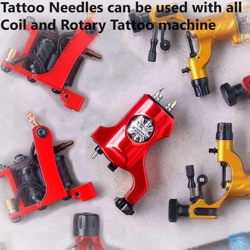 SHIELD PLUS 5RS-9RS Tattoo Needle – Round Shader Needles for Tattoo Machine – Pre-Sterilized, Individually Packed – Stainless Steel Tattoo Supplies – Pack of 50 for Artists - Image 4