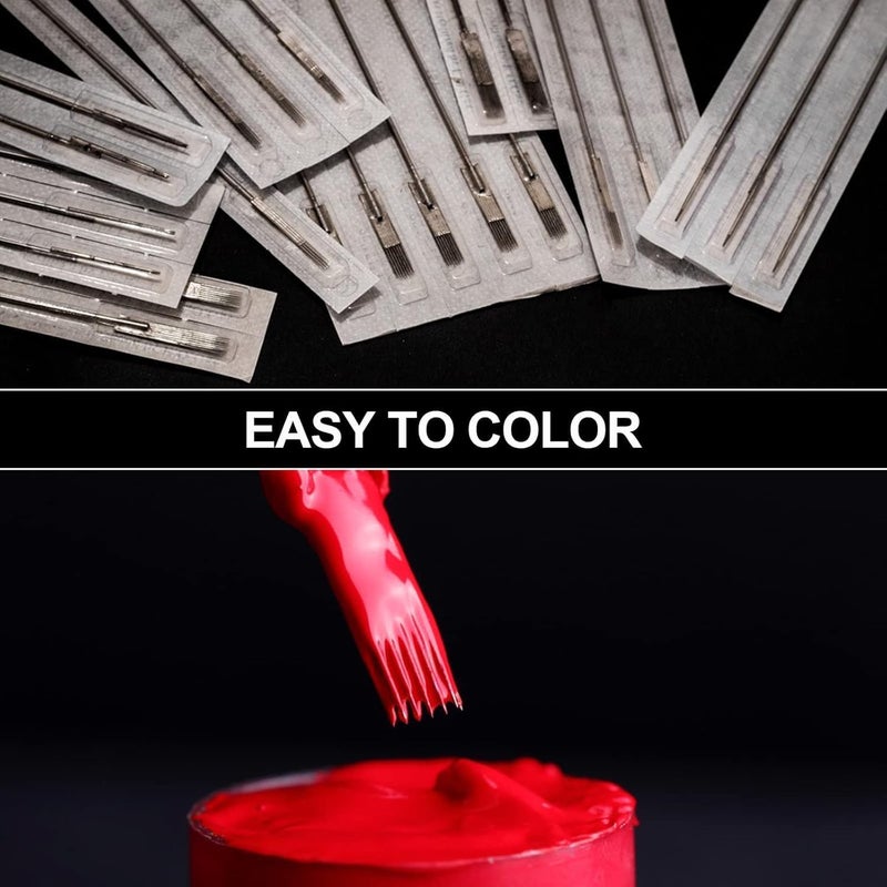 SHIELD PLUS 5RS-9RS Tattoo Needle – Round Shader Needles for Tattoo Machine – Pre-Sterilized, Individually Packed – Stainless Steel Tattoo Supplies – Pack of 50 for Artists - Image 3