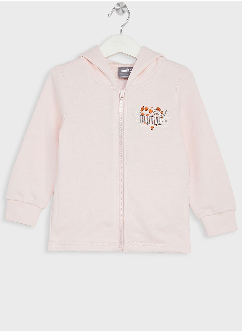 PUMA - Kids Essential Mix Mtch Full-Zip Hoodie Tr - Image 1