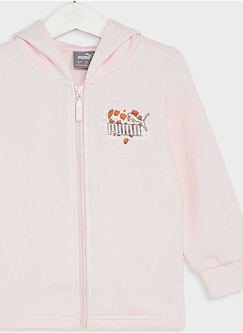 PUMA - Kids Essential Mix Mtch Full-Zip Hoodie Tr - Image 1