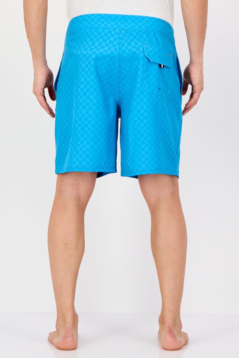 Hurley Men Brand Logo Board Shorts, Turquoise - Image 4
