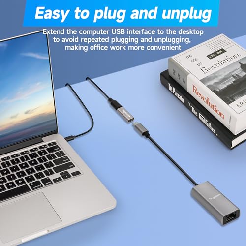 Togconn USB C 3.1 Coupler 2Pack, USB 3.1 Type-C Female to Female Extension Adapter Connector Supports 4K@60Hz Video, 10Gbps Data Transfer and Fast Charging Compatible with Thunderbolt 4/3, iPhone 15/16 Series - Image 5