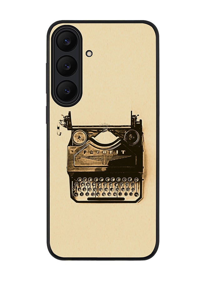 Stylizedd For Samsung Galaxy S25 FE Case,Slim fit Camera Protection, Shockproof Thin Phone cover  - Typewriter