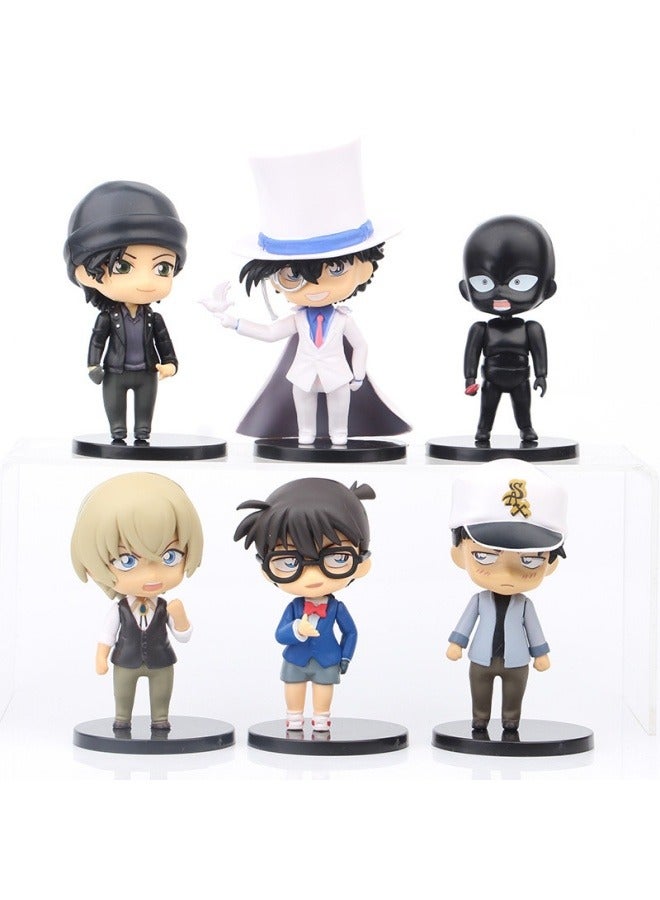 عام 6 كونان يدوية الصنع كودو شينيتشي غريب اللص كيد زخارف السيارات زينة حفلة عيد ميلاد مجموعة هدايا للعائلة والأصدقاء - Image 1