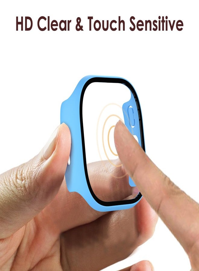 Simpeak 5-Pack Screen Protector Case Compatible with Gizmo Watch 3 ONLY, Hard PC Tempered Glass Bumper Case Cover Compatible with Gizmo Watch 3 (Clear/Purple/Pink/Blue/Green) - Image 4