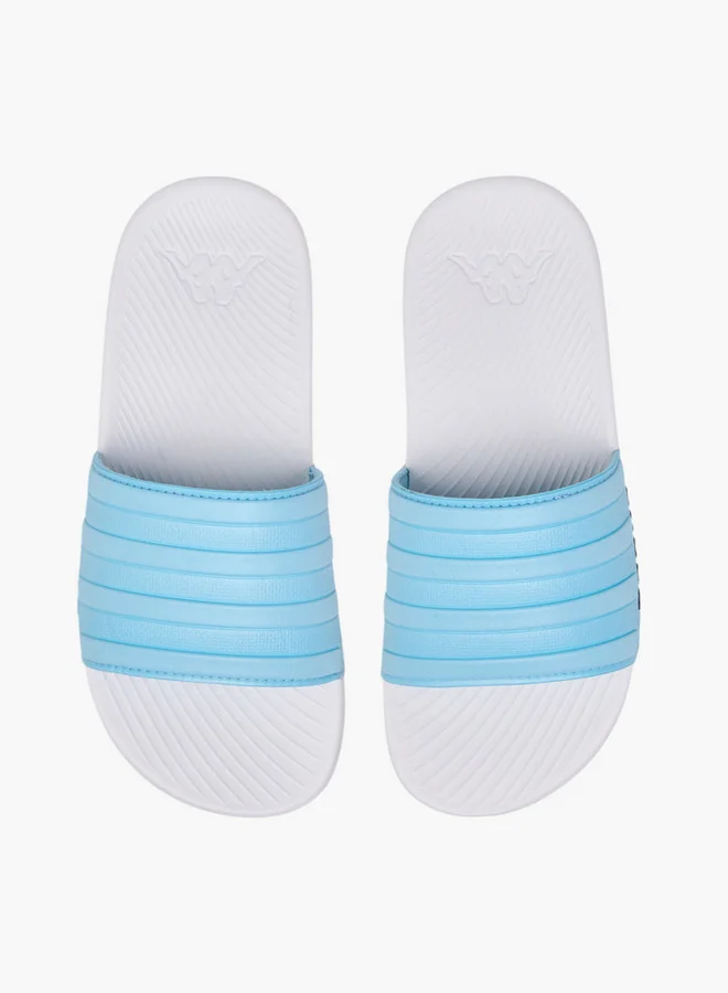 كابا Girls' Logo Detail Slides