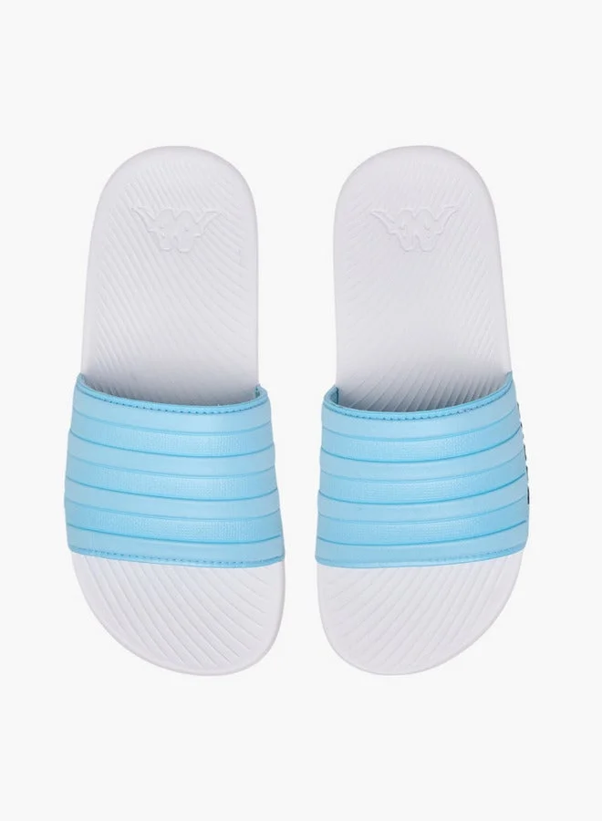 Kappa Girls' Logo Detail Slides