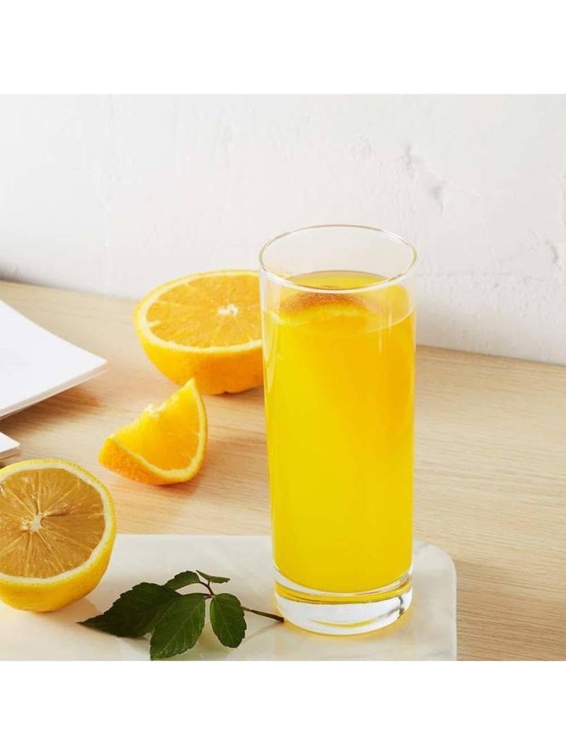 Somil Clear Elegance Timeless Glass Designs for Every Occasion 300 ml Capacity Pack of 4 Size 14 X 6 X 6 Cm - Image 5