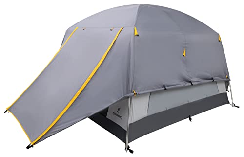Browning Camping Glacier 4Person Tent AllSeason Family Tent with Full Rainfly Dual Vestibules Durable Oxford Floor 6Foot Center Height for Camping Hunting and Outdoor Adventures - Image 3