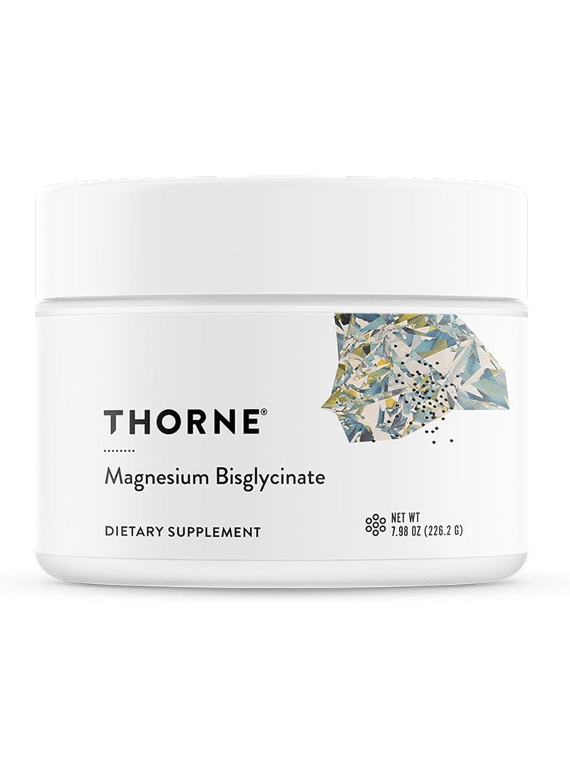 Thorne Magnesium Bisglycinate Dietary Supplement - 7.98oz (226.2 grams) - Image 1