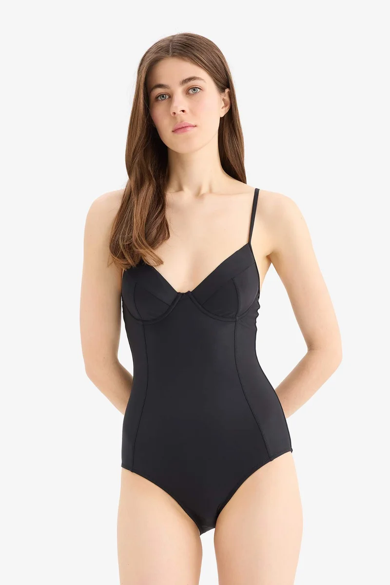 DeFacto Fall in Love Regular Fit Swimsuit