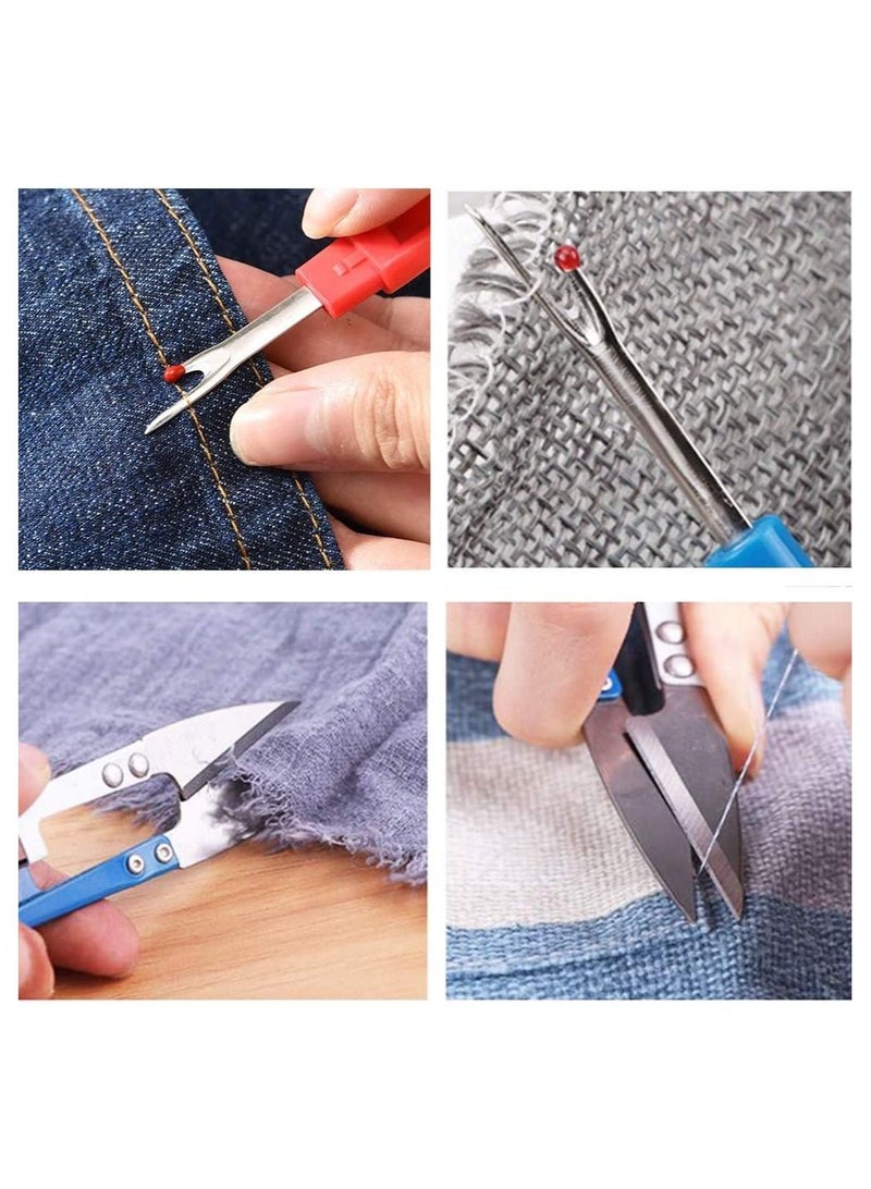 Y&D Sewing Seam Ripper Tool,Stitch Remover and Thread Cutter with 2Big+3Small Rippers-Sewing Kits - Image 3