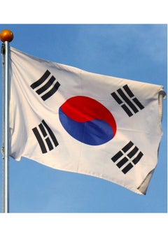 Vitacelli SOUTH KOREA Flag National Day Durable Long Lasting For Outdoor And Indoor Use For Building Home And Car Decoration 150X90CM  - Image 2