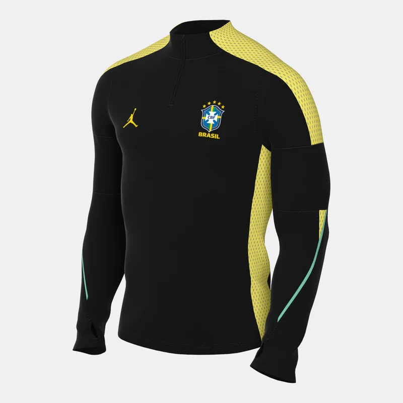 Jordan Black Men's Brazil 2026 Strike Football Drill Top for Men | Best Price UAE