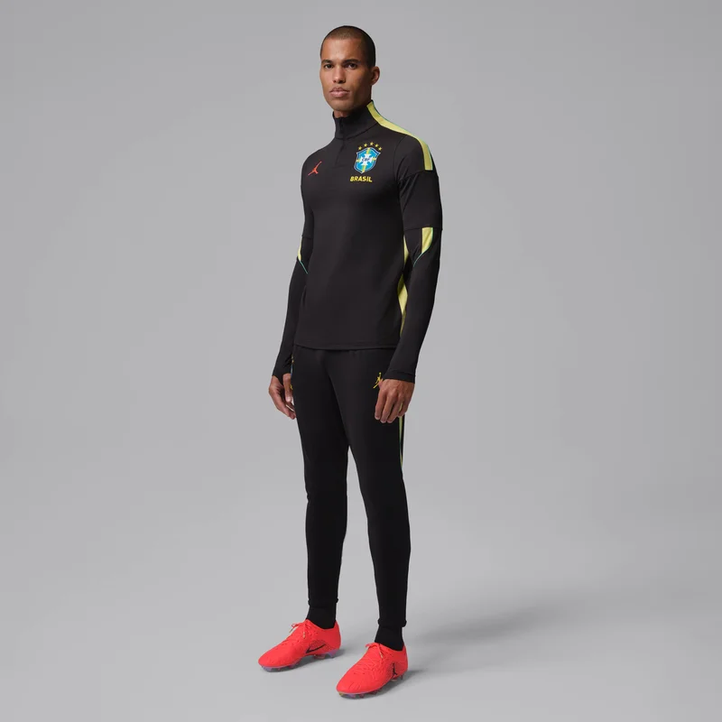 Jordan Black Men's Brazil 2026 Strike Football Drill Top for Men | Best Price UAE