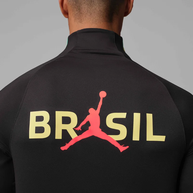 Jordan Black Men's Brazil 2026 Strike Football Drill Top for Men | Best Price UAE