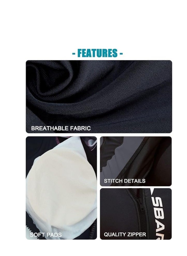 TRASSLE Wetsuit Women Diving Suit with Front Zip, Wetsuits for Women in Cold Water Swimming Diving Snorkeling Kayaking  - Image 2