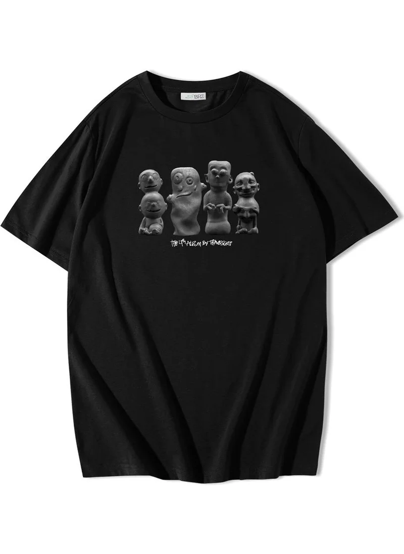 بي ار زد كولكشن Oversize Travis Scott Cactus Jack Utopia T-Shirt