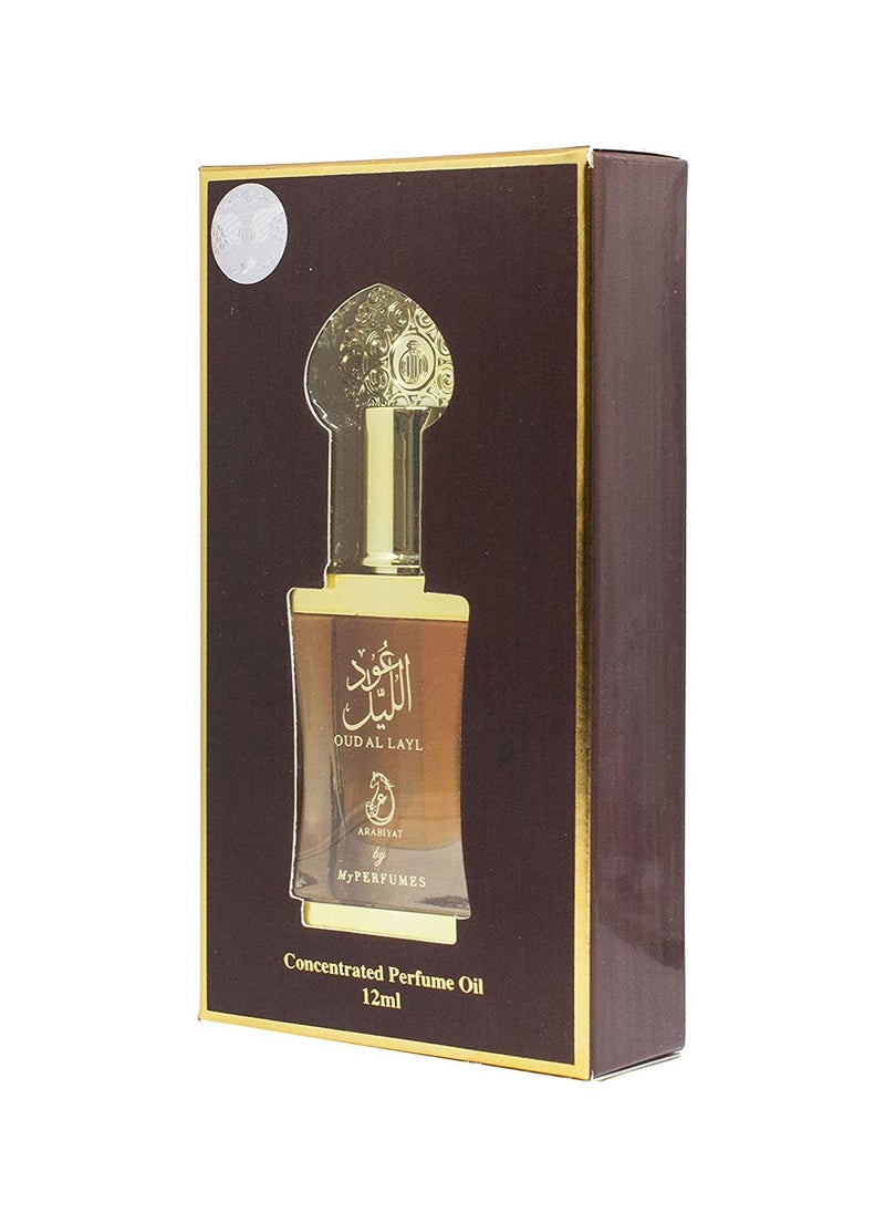 My Perfumes OUD AL LAYL from ARABIYAT Non Alcoholic Concentrated Perfume Oil or Attar for Men and Women 12ml - pzsku/Z7100F3BDA82E75D1186CZ/45/_/1652775088/9c0e7b1d-f75d-421b-86d9-ff6433b95d23