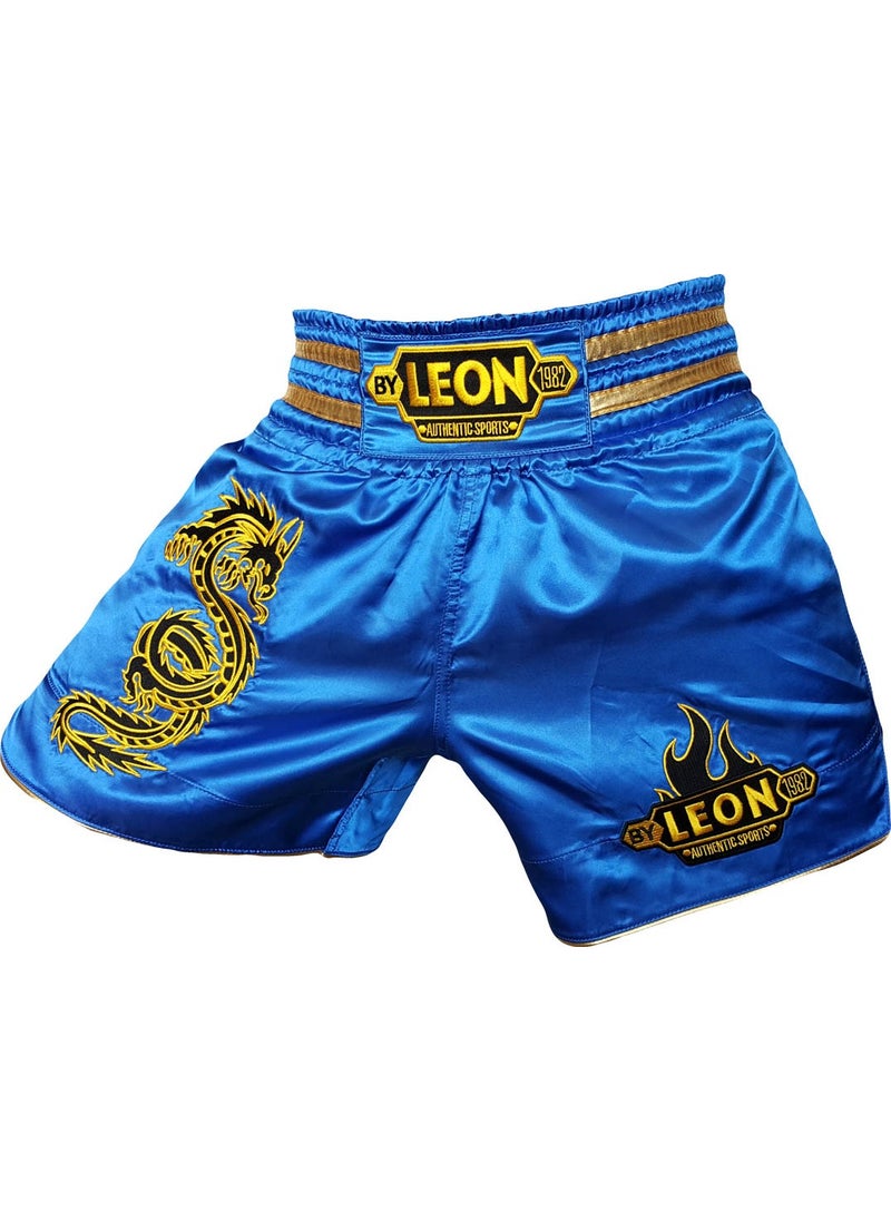 Leon Dragon Pattern Muay Thai and Kickboxing Shorts Blue - pzsku/Z71010CE4B3CBBDEFA8FBZ/45/_/1729177915/8be61556-d895-4332-9ae8-c8ec1467a752