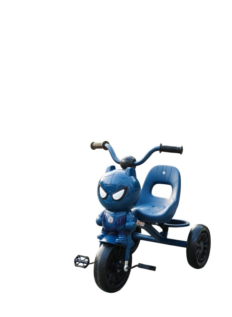 Superhero-Themed Kids' Tricycle – Iron Man Face Design, Comfortable Seat, Safe Grips & Stable 3-Wheel Structure – by Babyhug - Image 1