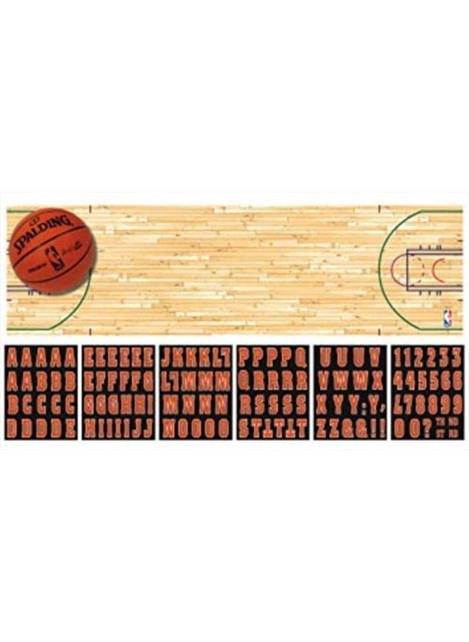 Amscan AMSCAN Spalding Basketball Giant Customizable Banner - 65' x 20', 1 Pack  - Image 1