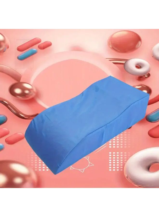 Blue Medical Positioning Cushion Ergonomic Leg Support Memory Foam Pillow Washable - Image 4