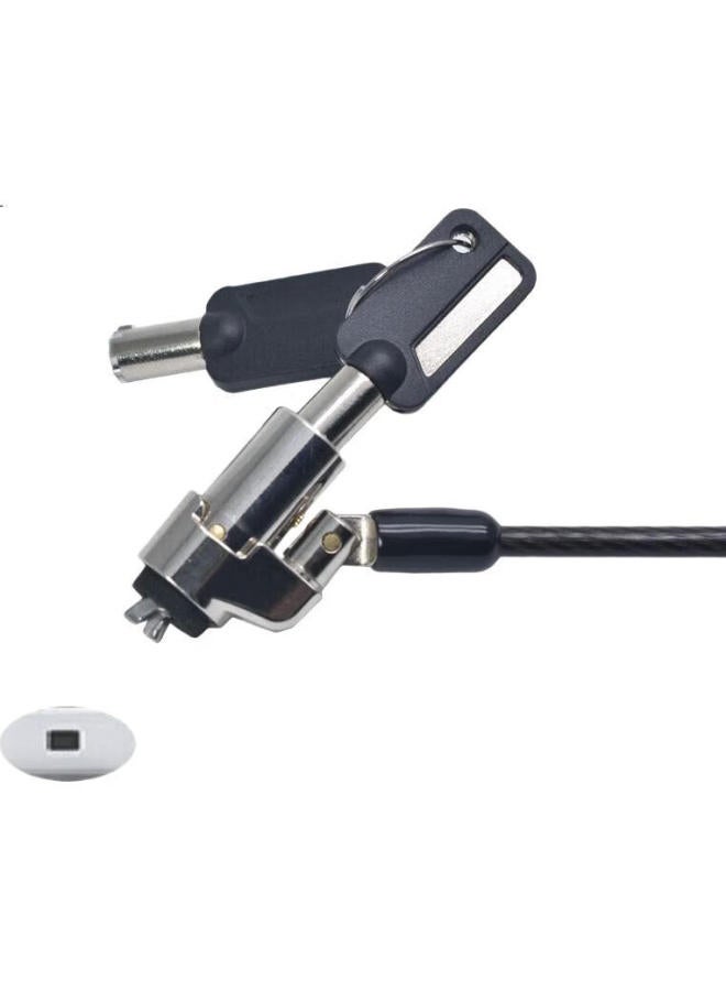 Linkstone Liantuo Dail Laptop Lock, Security Anti-Theft Lock, Laptop Lock, Computer Lock, Standard Anti-Theft Lock, Key Lock, Approximately 1.8 Meters, N103C New - Image 2