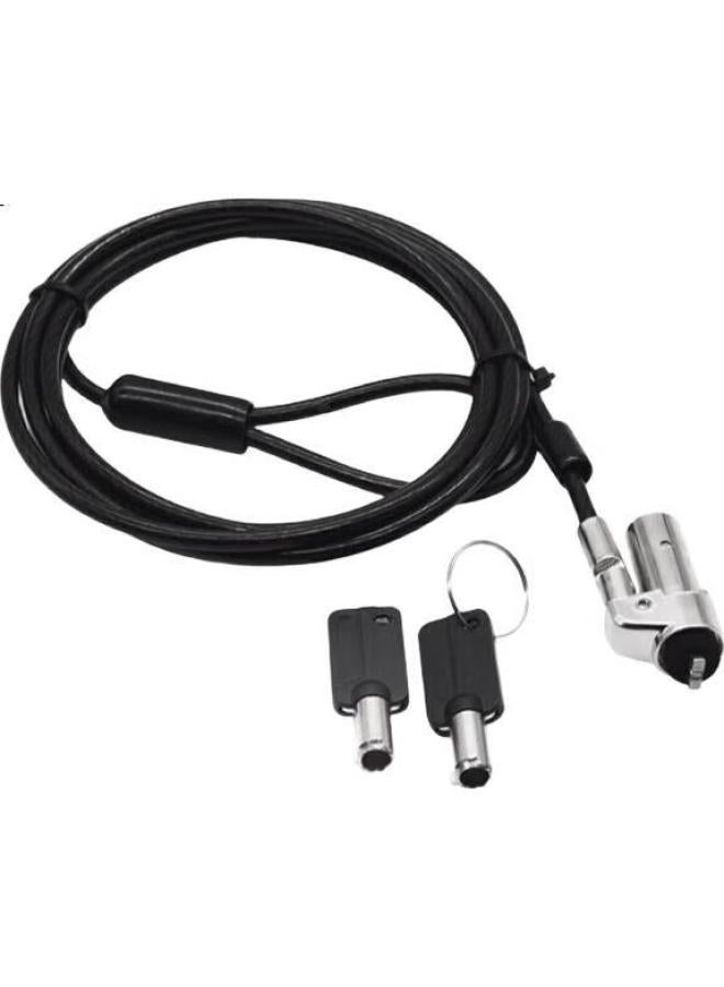 Linkstone Liantuo Dail Laptop Lock, Security Anti-Theft Lock, Laptop Lock, Computer Lock, Standard Anti-Theft Lock, Key Lock, Approximately 1.8 Meters, N103C New - Image 1