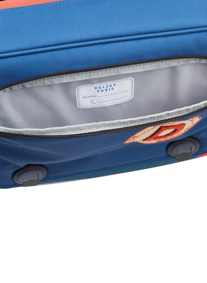 ديلسي _باريس حقيبة ظهر مدرسية بعجلات أفقية  - . بوصة أزرق - Image 5