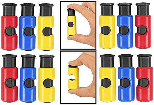 ALAZCO 12pc BPA-Free Premium Quality ALAZCO Bag Clips - Value Set Food Fruit Bread Bag Cinch Non-Slip Grip EASY Squeeze & Lock - Image 5